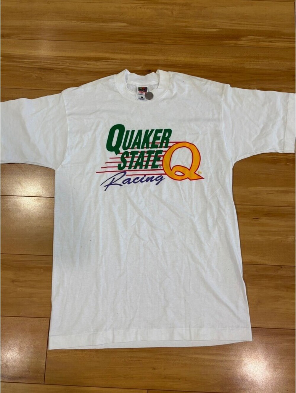 Vintage 90s Quaker State Racing Tee - Size L (Fits M)